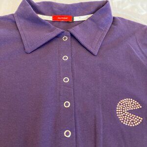 Purple Naj Oleari Women's Long Sleeve Top